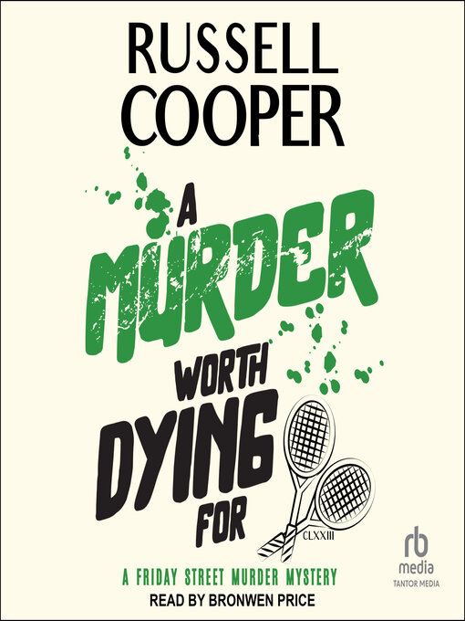 Cover image for A Murder Worth Dying For